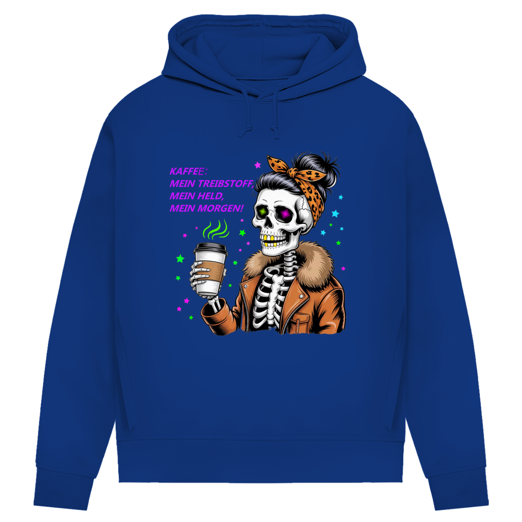 Damen Premium Bio Hoodie Coffee time
