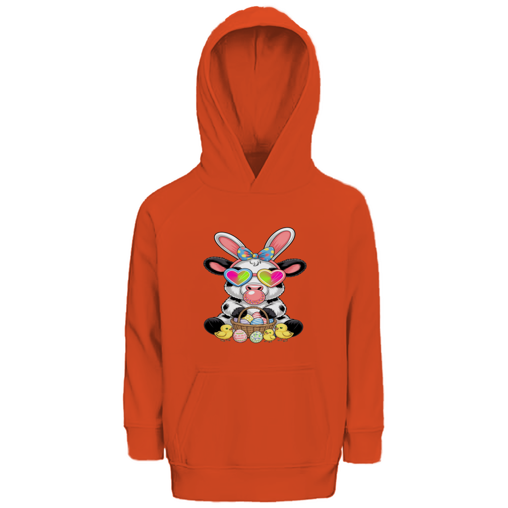 Kinder Premium Bio Hoodie Osterkuh