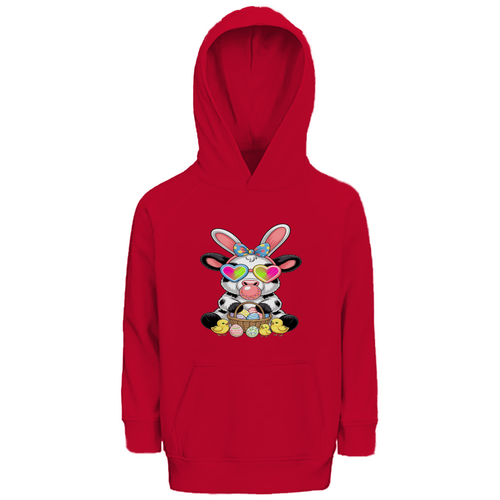 Kinder Premium Bio Hoodie Osterkuh