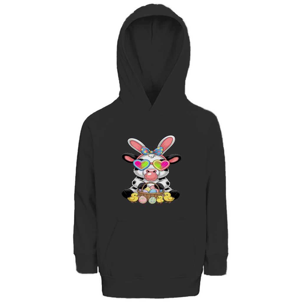 Kinder Premium Bio Hoodie Osterkuh