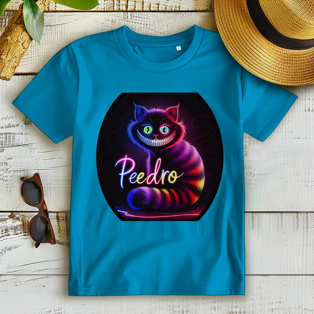 Damen Premium Bio T-Shirt Katze Peedro
