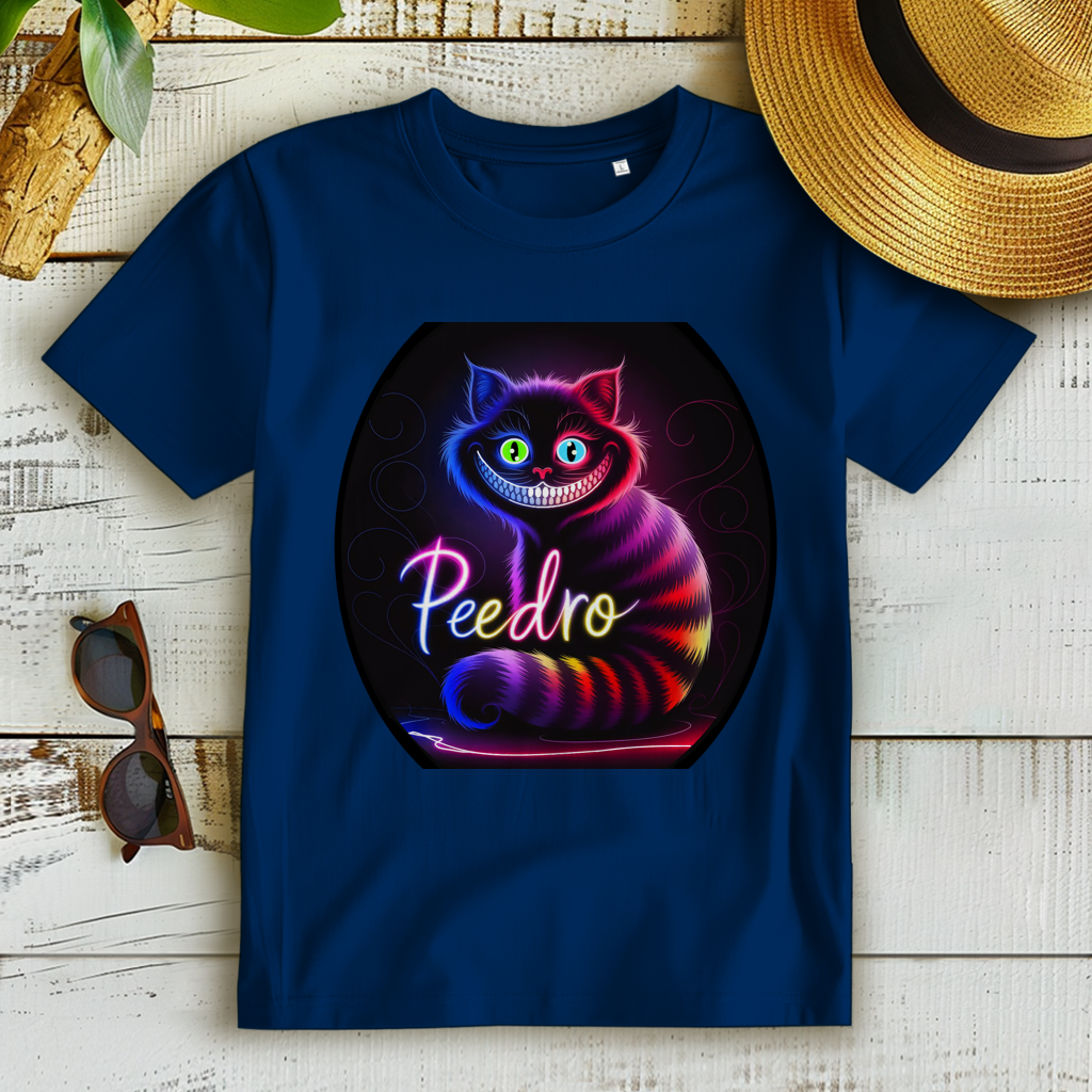 Damen Premium Bio T-Shirt Katze Peedro