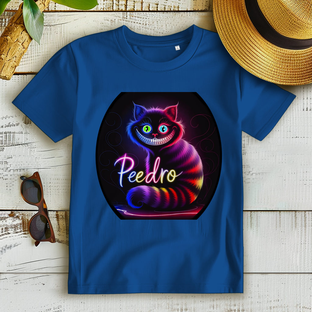 Damen Premium Bio T-Shirt Katze Peedro