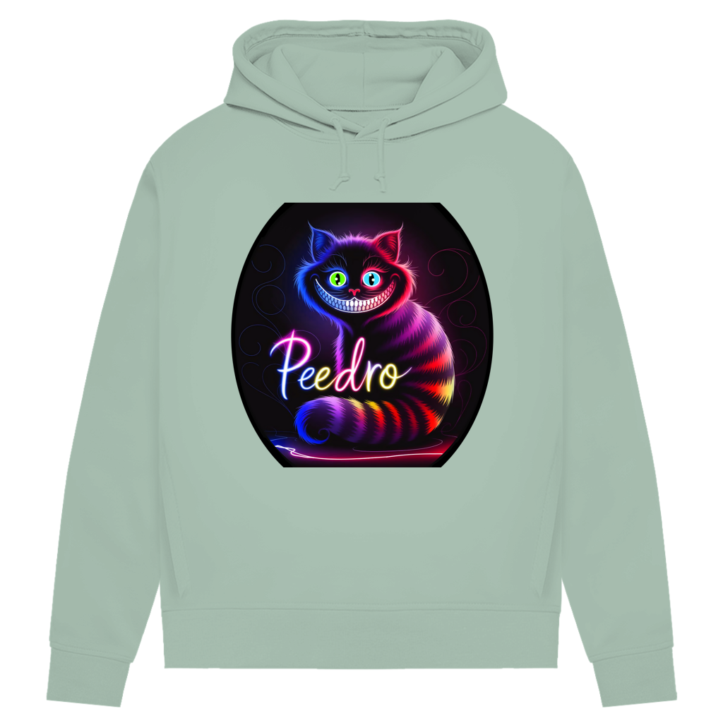 Damen Premium Bio Hoodie Katze Peedro
