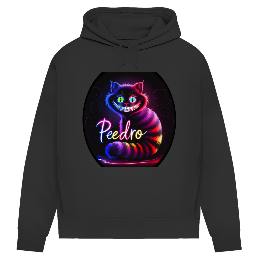 Damen Premium Bio Hoodie Katze Peedro