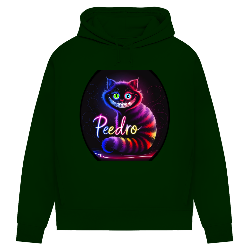 Damen Premium Bio Hoodie Katze Peedro
