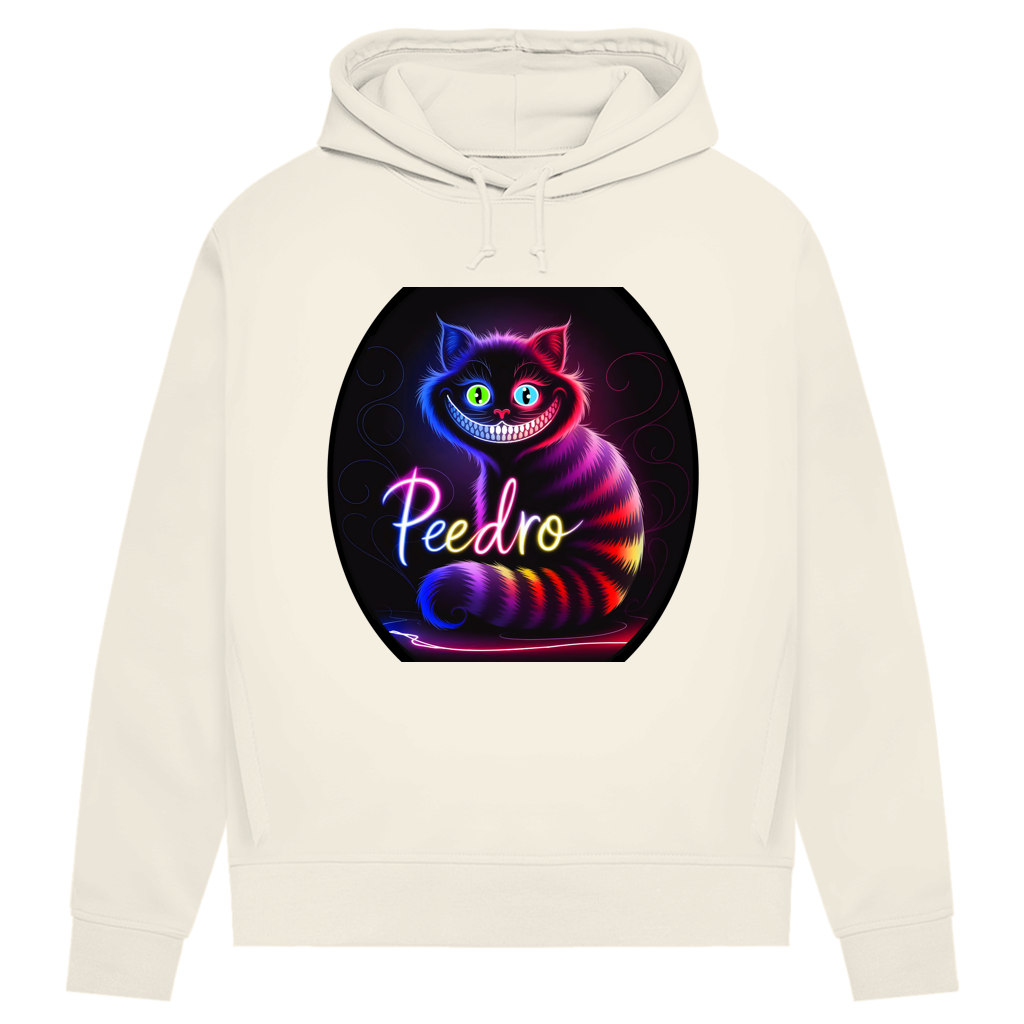 Damen Premium Bio Hoodie Katze Peedro