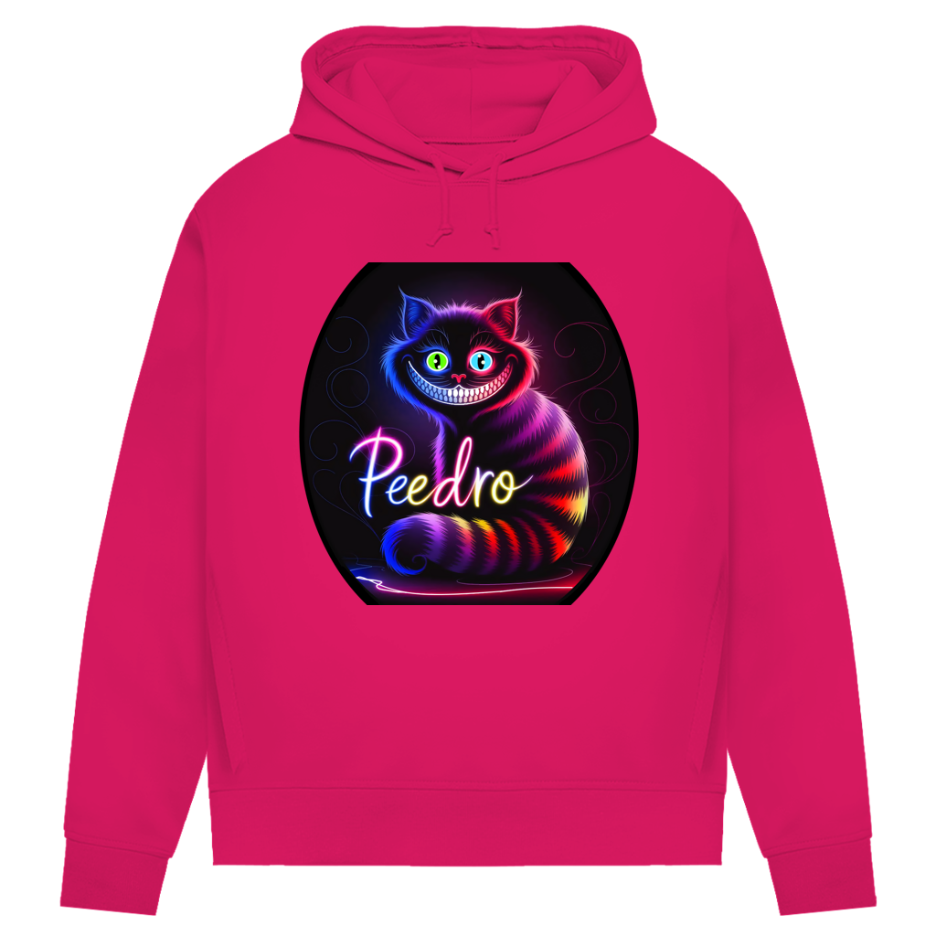 Damen Premium Bio Hoodie Katze Peedro
