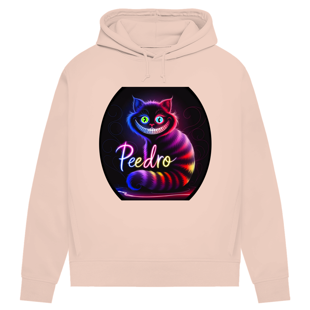 Damen Premium Bio Hoodie Katze Peedro