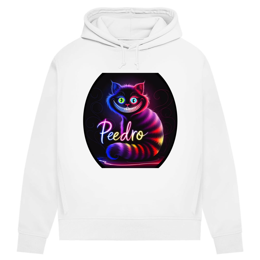 Damen Premium Bio Hoodie Katze Peedro