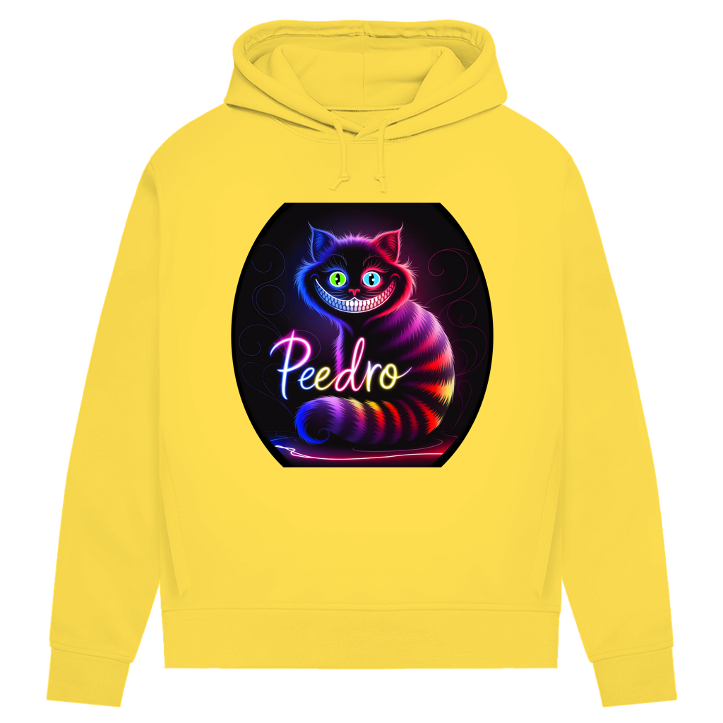 Damen Premium Bio Hoodie Katze Peedro