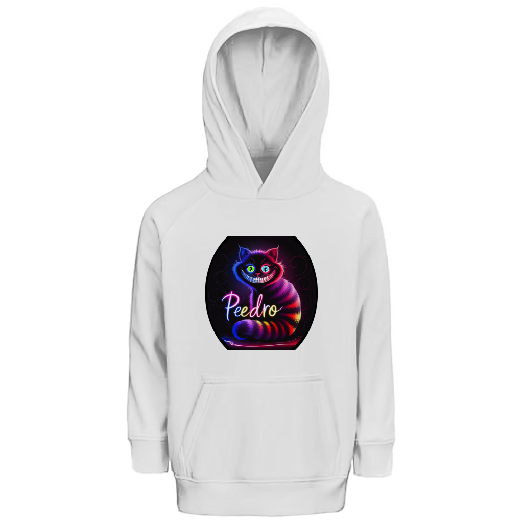 Kinder Premium Bio Hoodie Katze Peedro