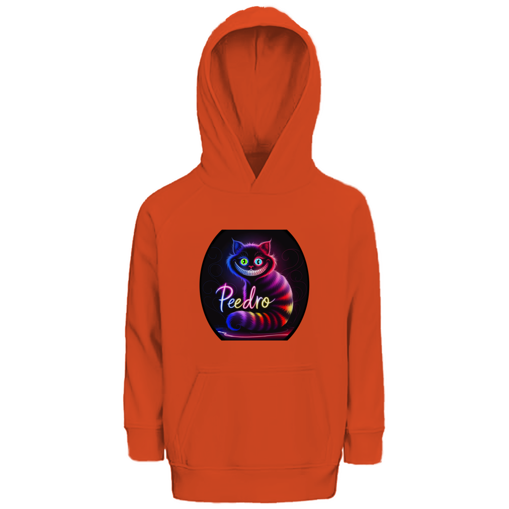 Kinder Premium Bio Hoodie Katze Peedro