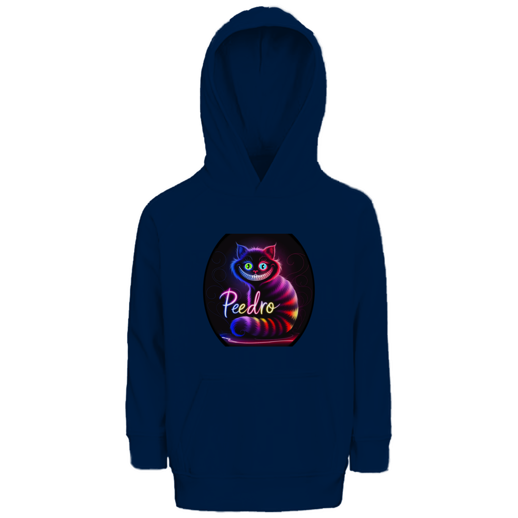 Kinder Premium Bio Hoodie Katze Peedro