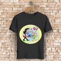 Herren Premium Bio T-Shirt Hase und Wolf