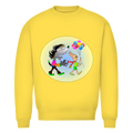Herren Premium Bio Sweatshirt Hase und Wolf