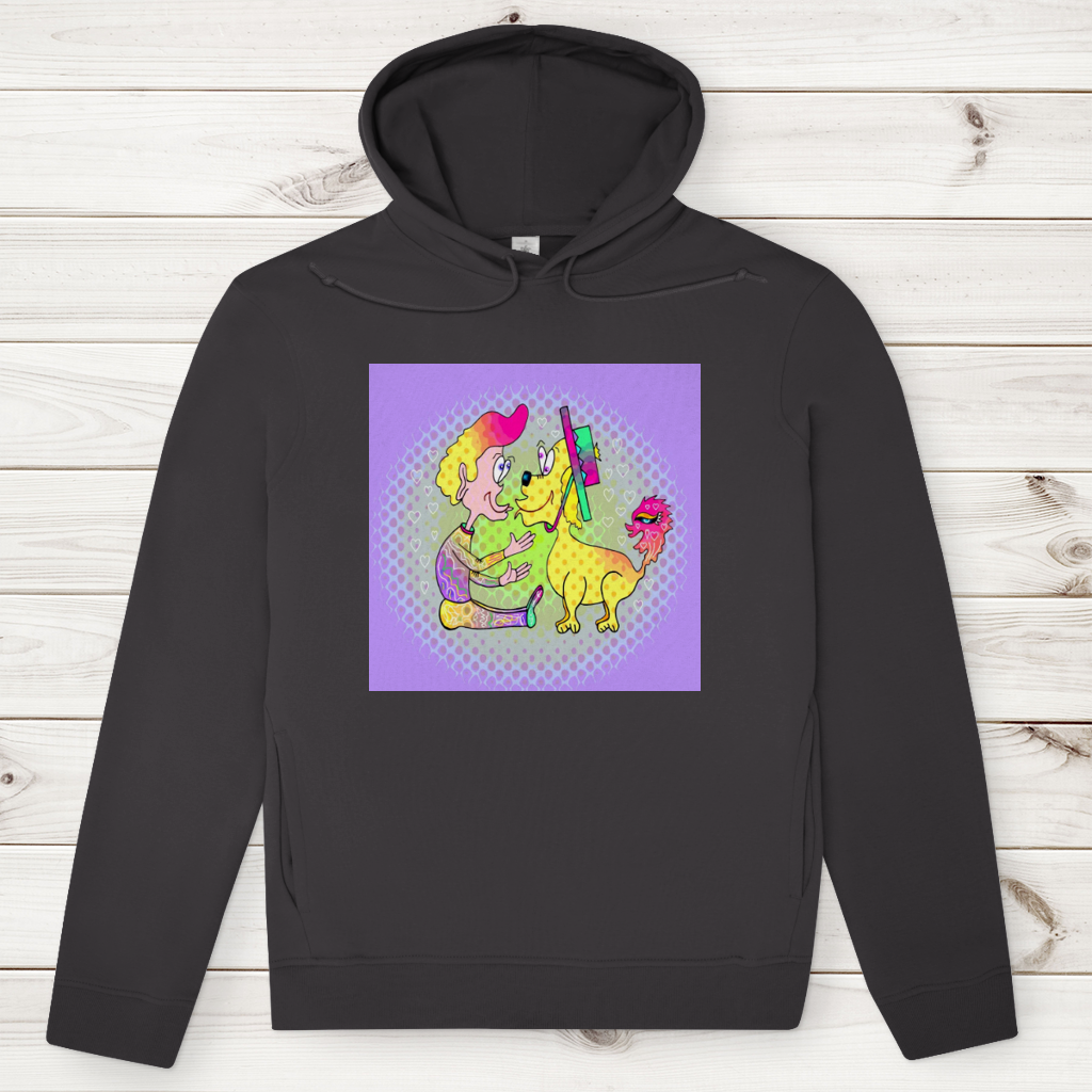 Herren Premium Bio Hoodie Picasso dog