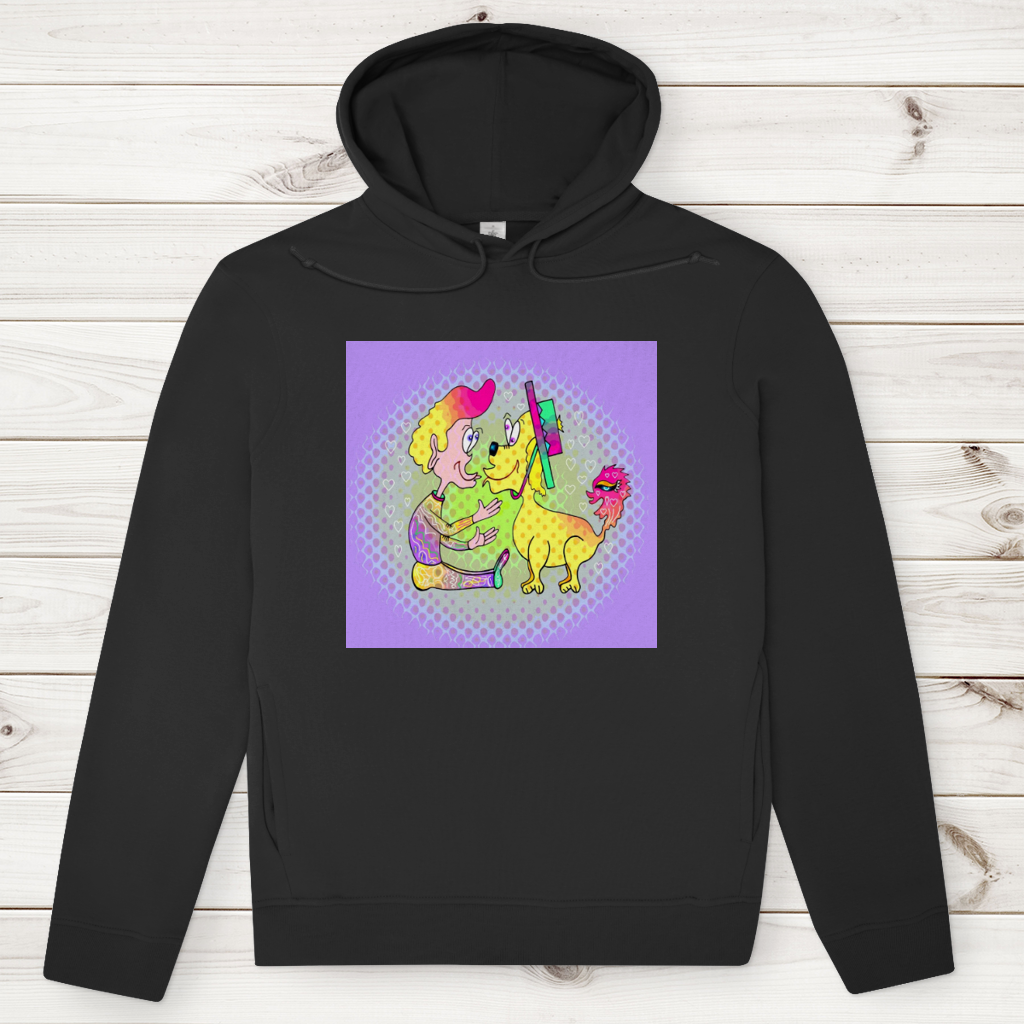 Herren Premium Bio Hoodie Picasso dog
