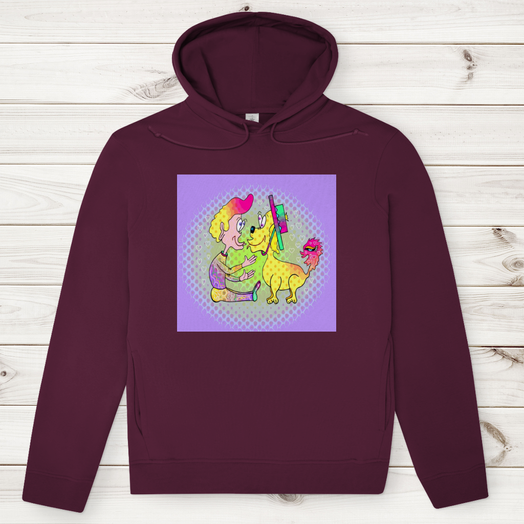 Herren Premium Bio Hoodie Picasso dog