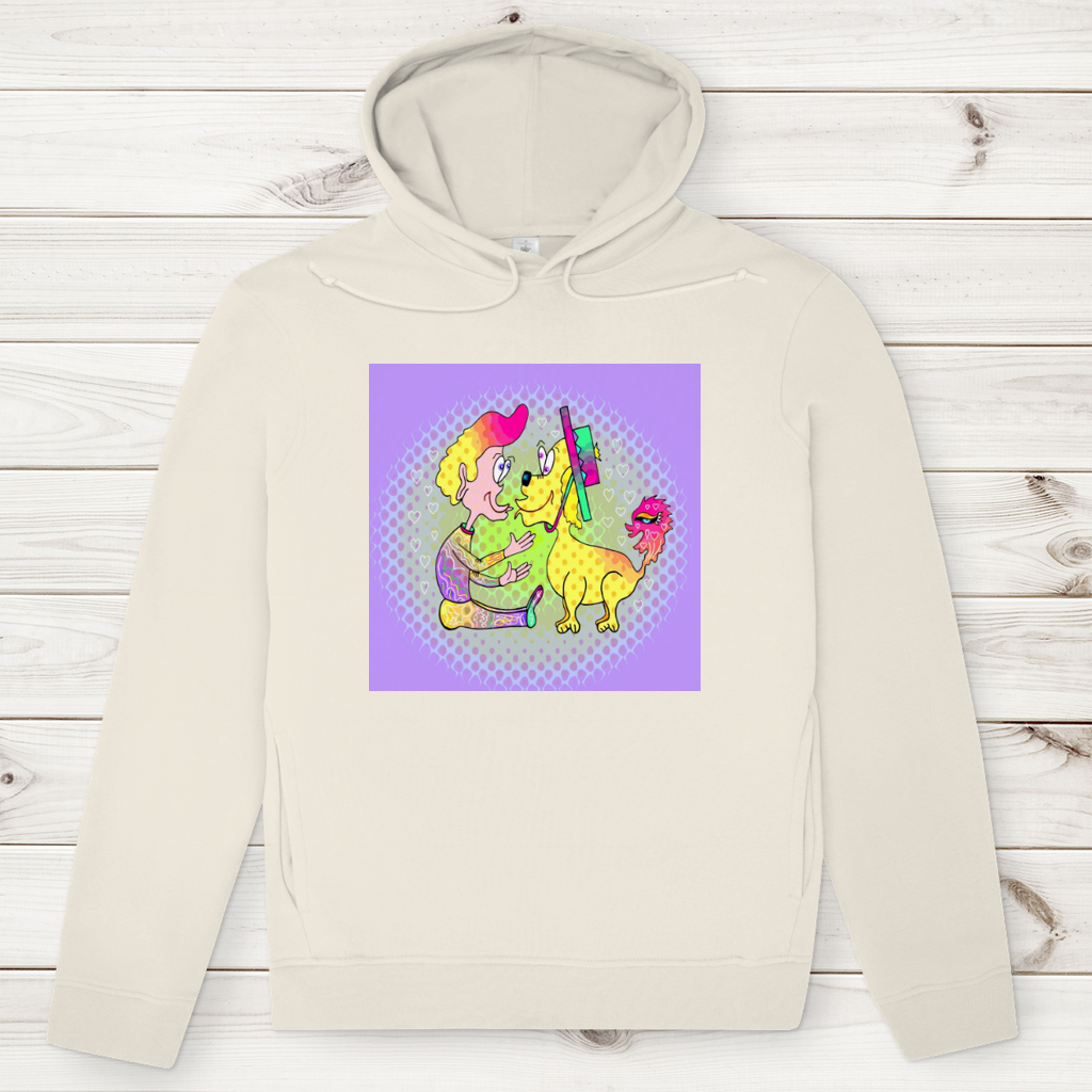 Herren Premium Bio Hoodie Picasso dog