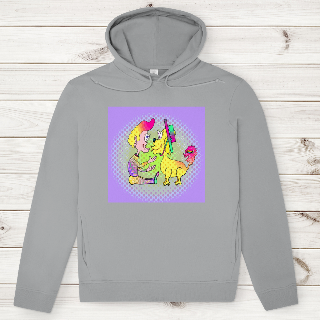 Herren Premium Bio Hoodie Picasso dog