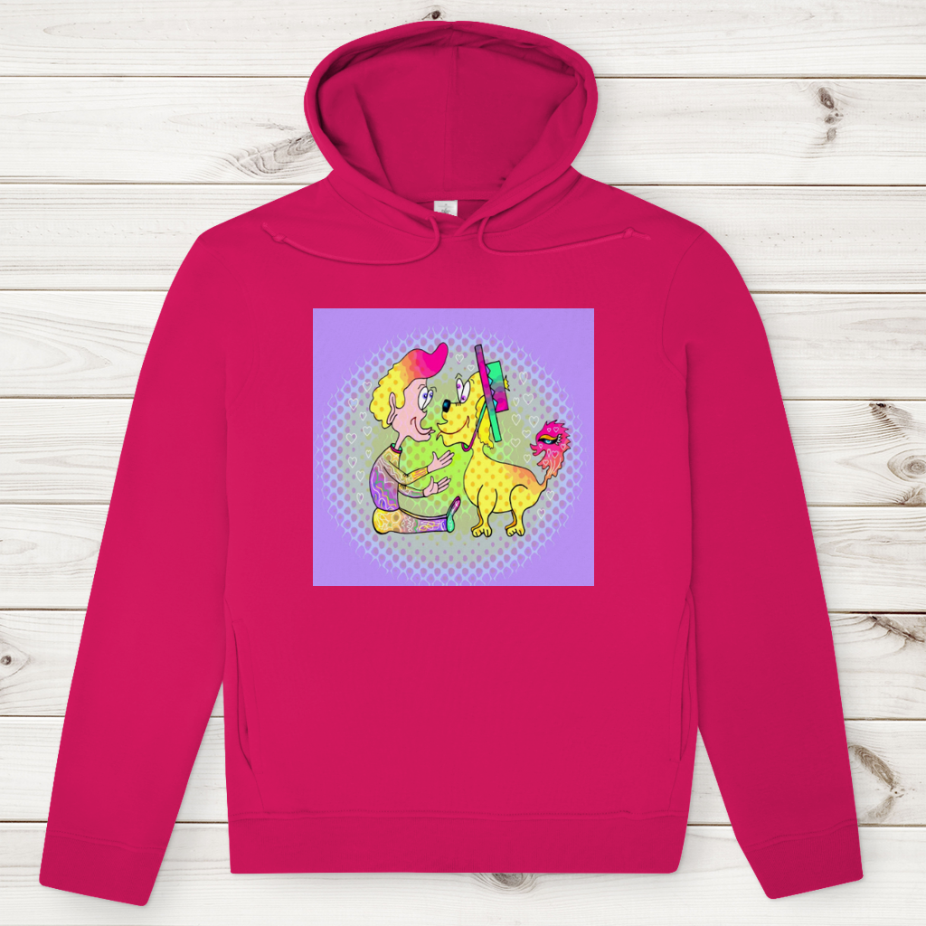 Herren Premium Bio Hoodie Picasso dog