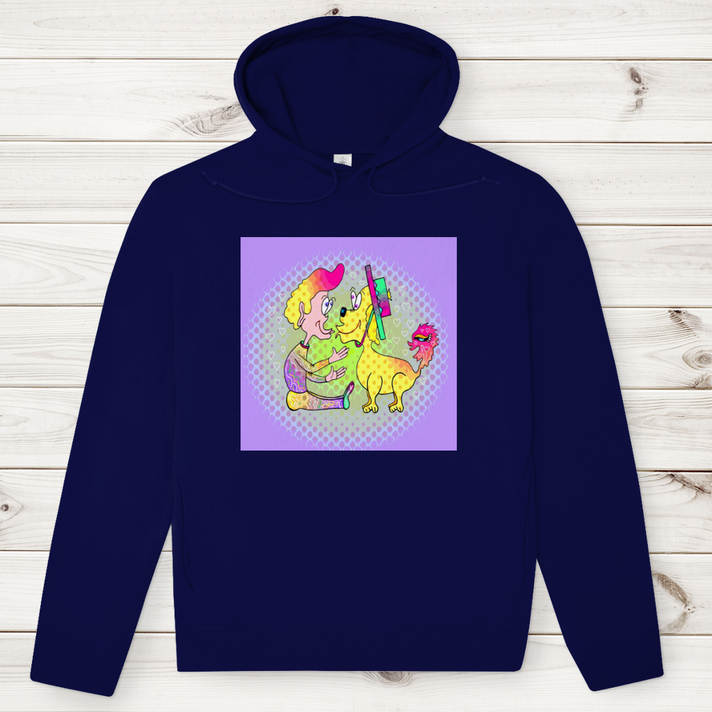 Herren Premium Bio Hoodie Picasso dog