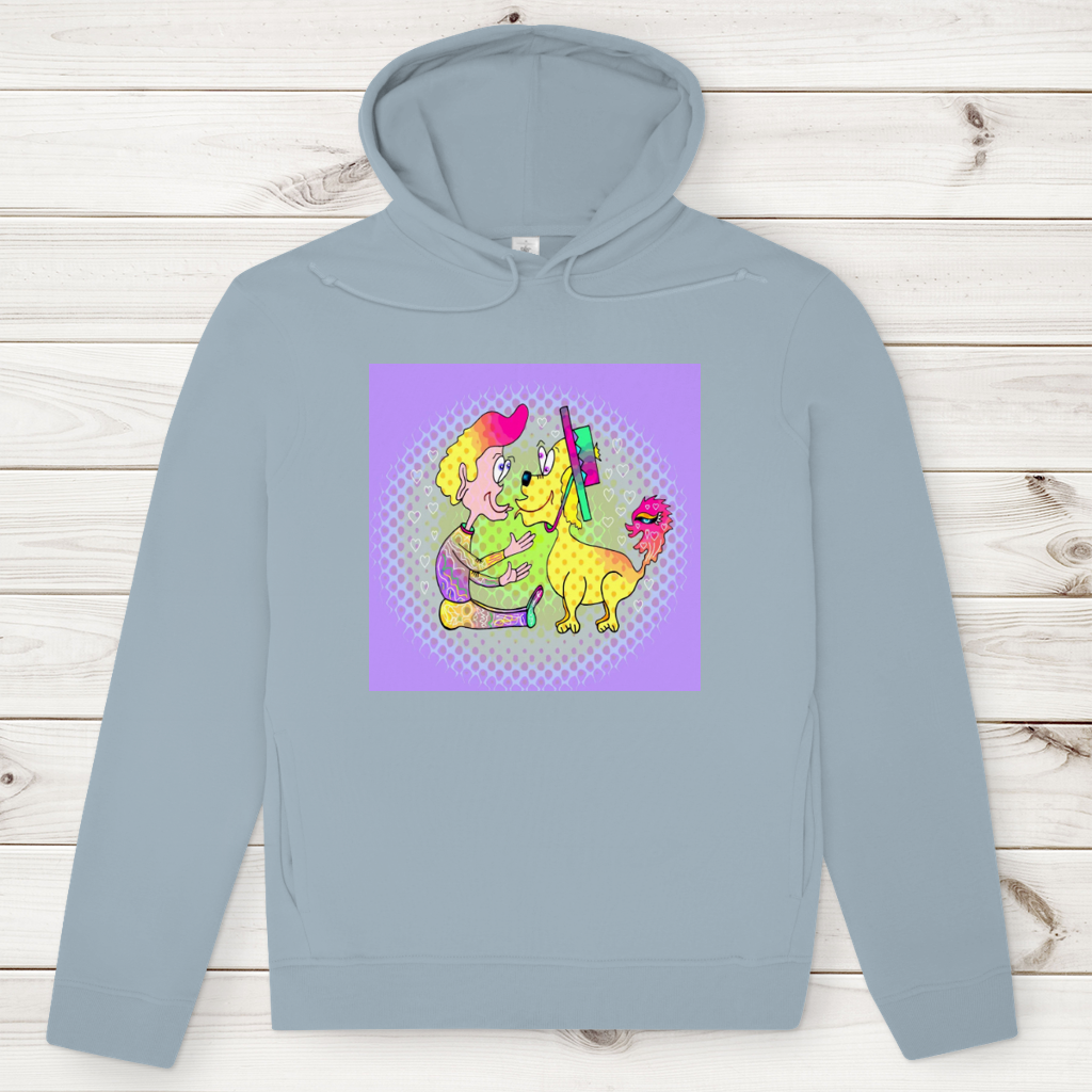 Herren Premium Bio Hoodie Picasso dog