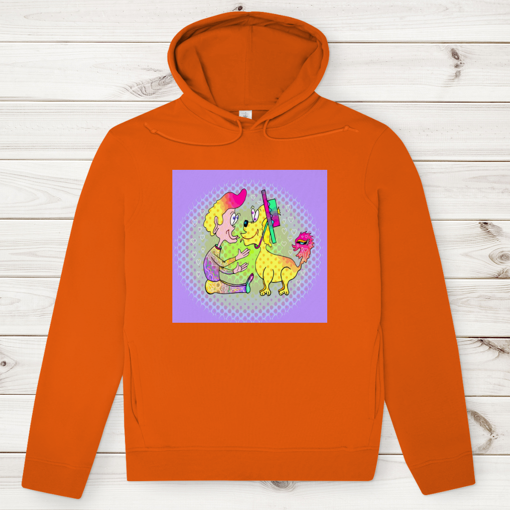 Herren Premium Bio Hoodie Picasso dog