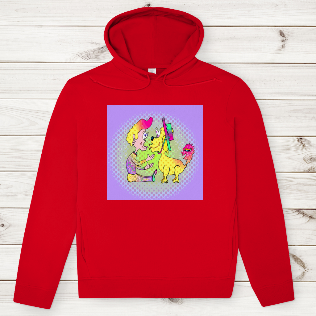 Herren Premium Bio Hoodie Picasso dog