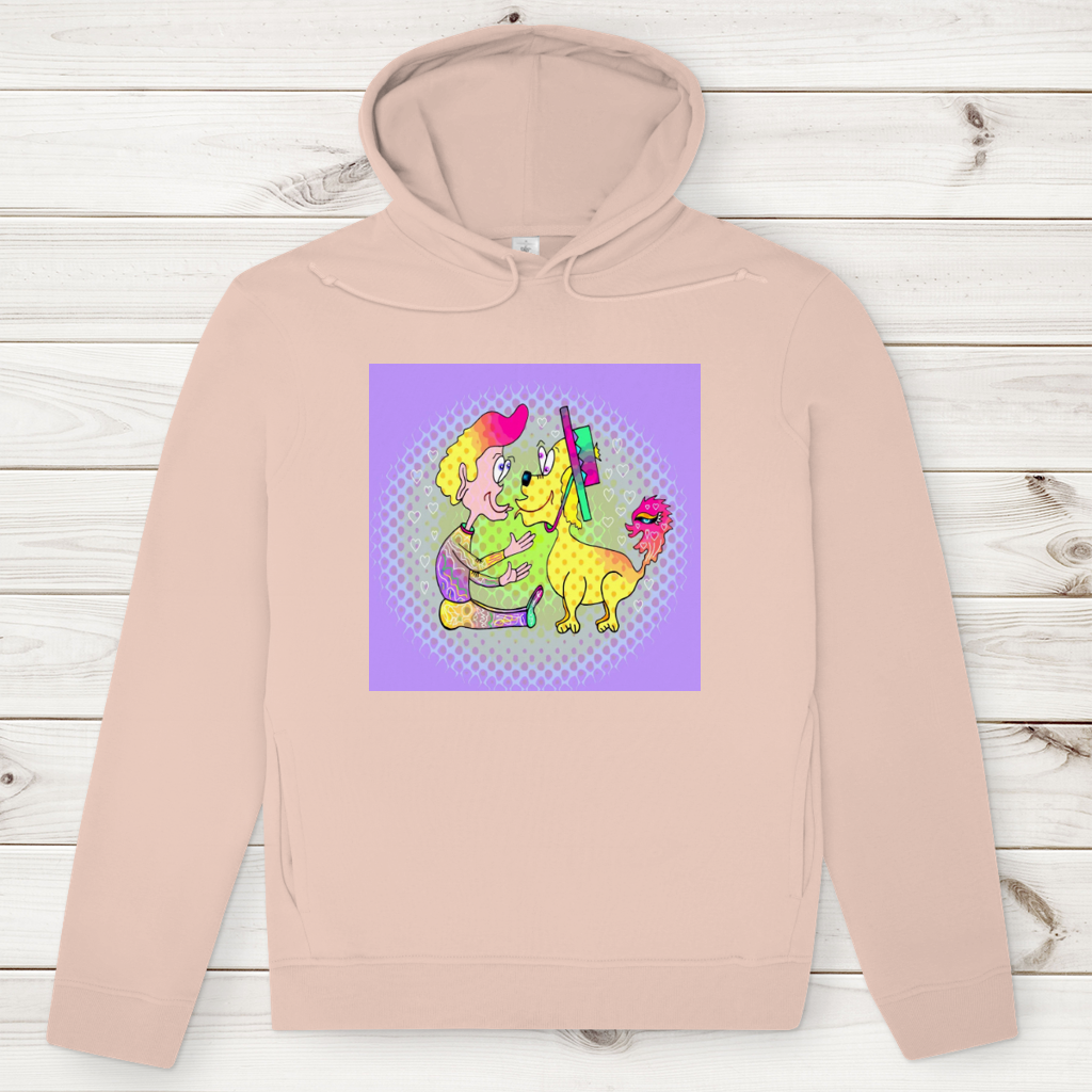 Herren Premium Bio Hoodie Picasso dog