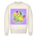 Herren Premium Bio Sweatshirt Picasso dog