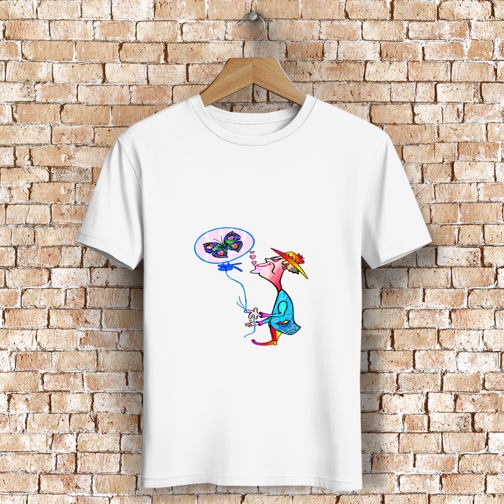 Herren Premium Bio T-Shirt Ballonkünstler Manfred