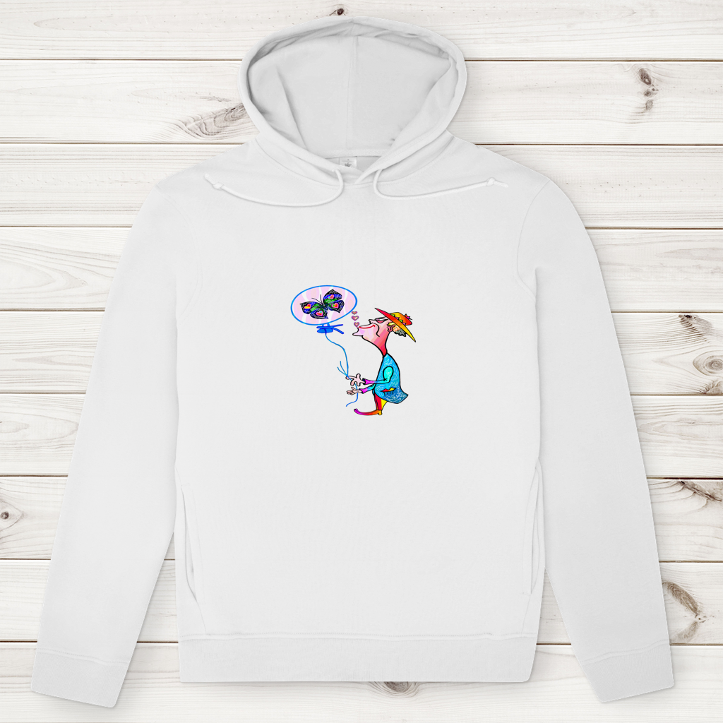 Herren Premium Bio Hoodie Ballonkünstler Manfred