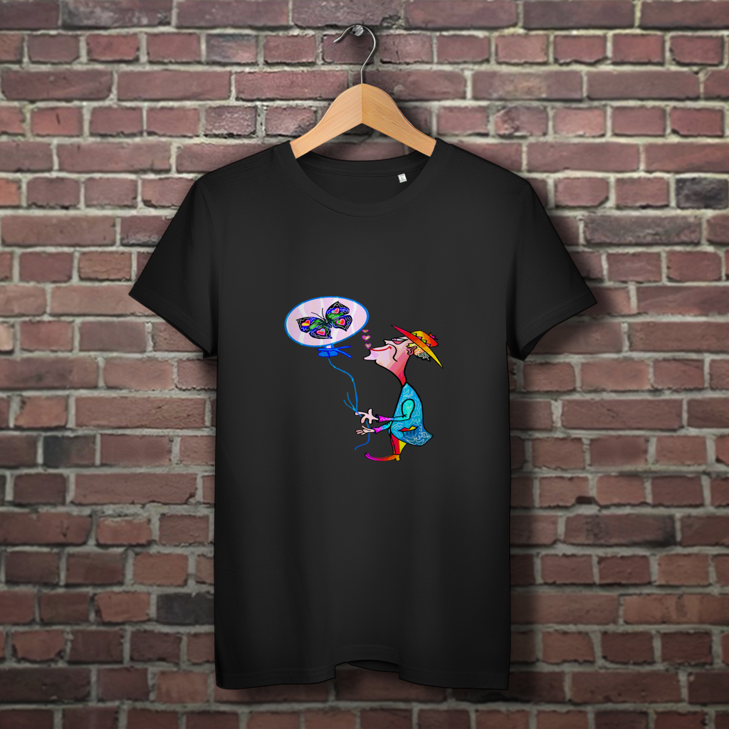 Damen Premium Bio T-Shirt Ballonkünstler Manfred