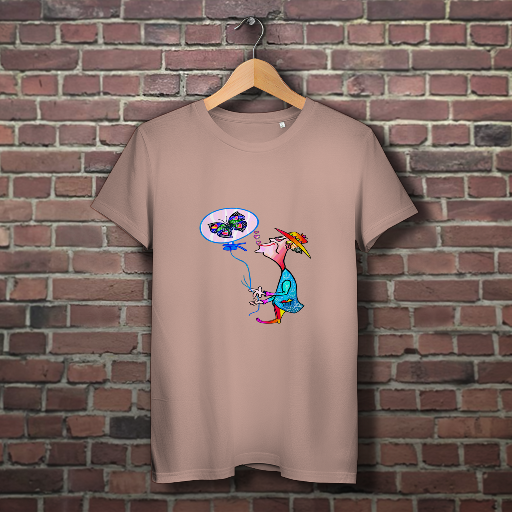 Damen Premium Bio T-Shirt Ballonkünstler Manfred