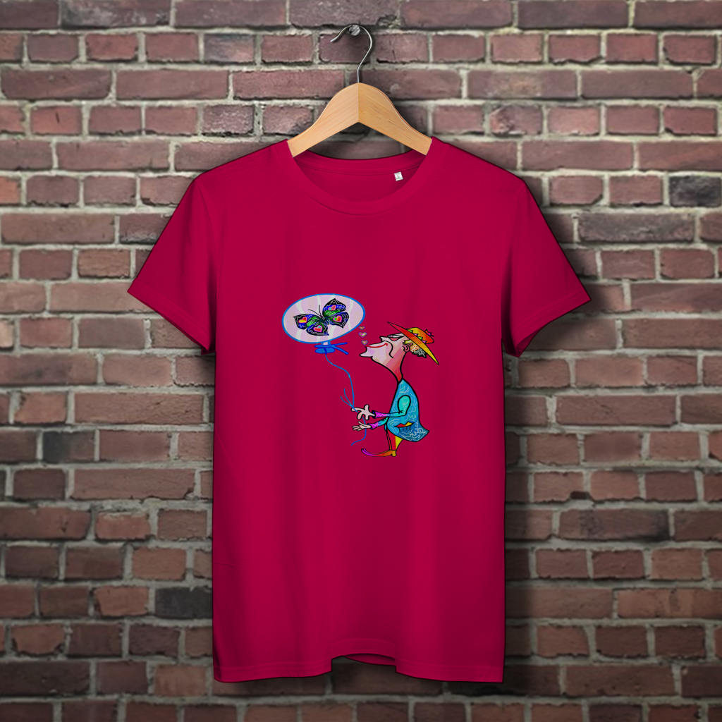 Damen Premium Bio T-Shirt Ballonkünstler Manfred