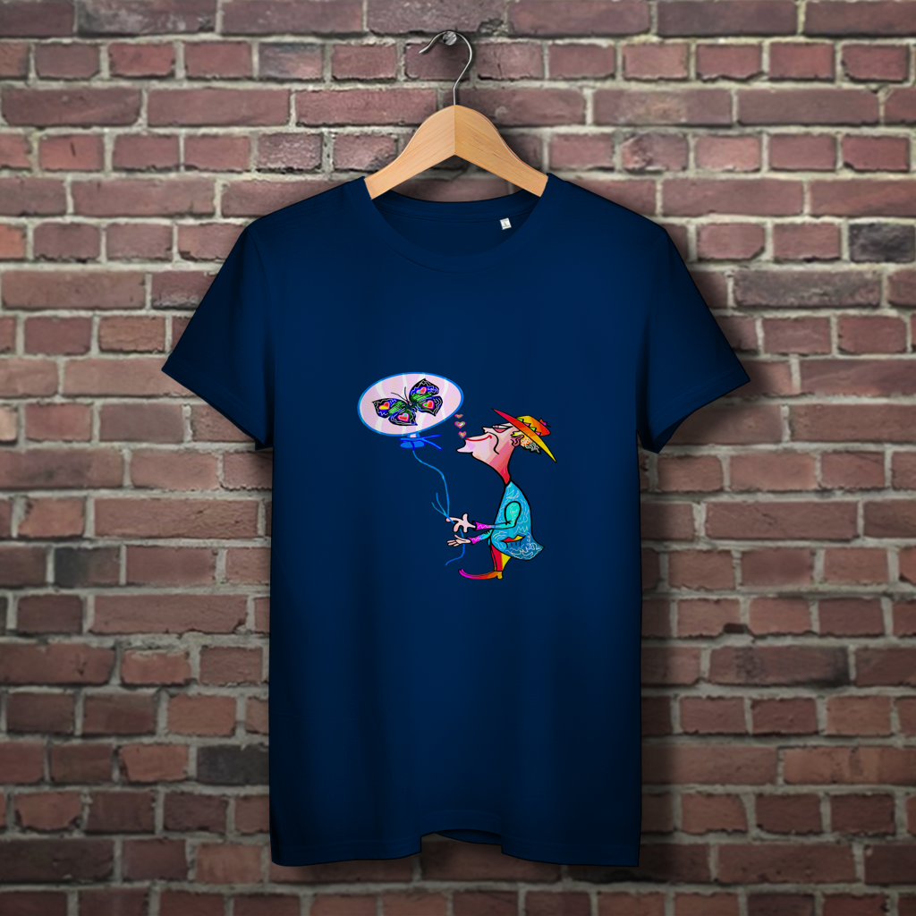 Damen Premium Bio T-Shirt Ballonkünstler Manfred