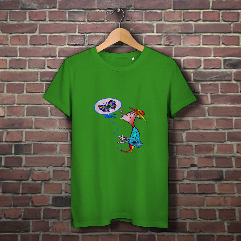Damen Premium Bio T-Shirt Ballonkünstler Manfred