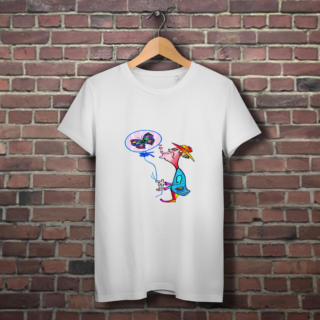 Damen Premium Bio T-Shirt Ballonkünstler Manfred