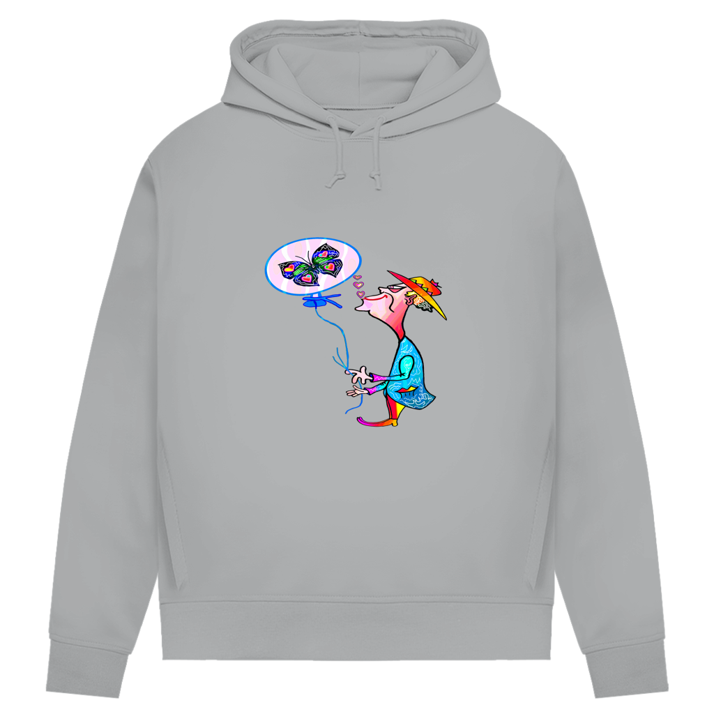 Damen Premium Bio Hoodie Ballonkünstler Manfred