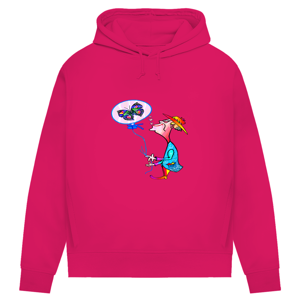 Damen Premium Bio Hoodie Ballonkünstler Manfred