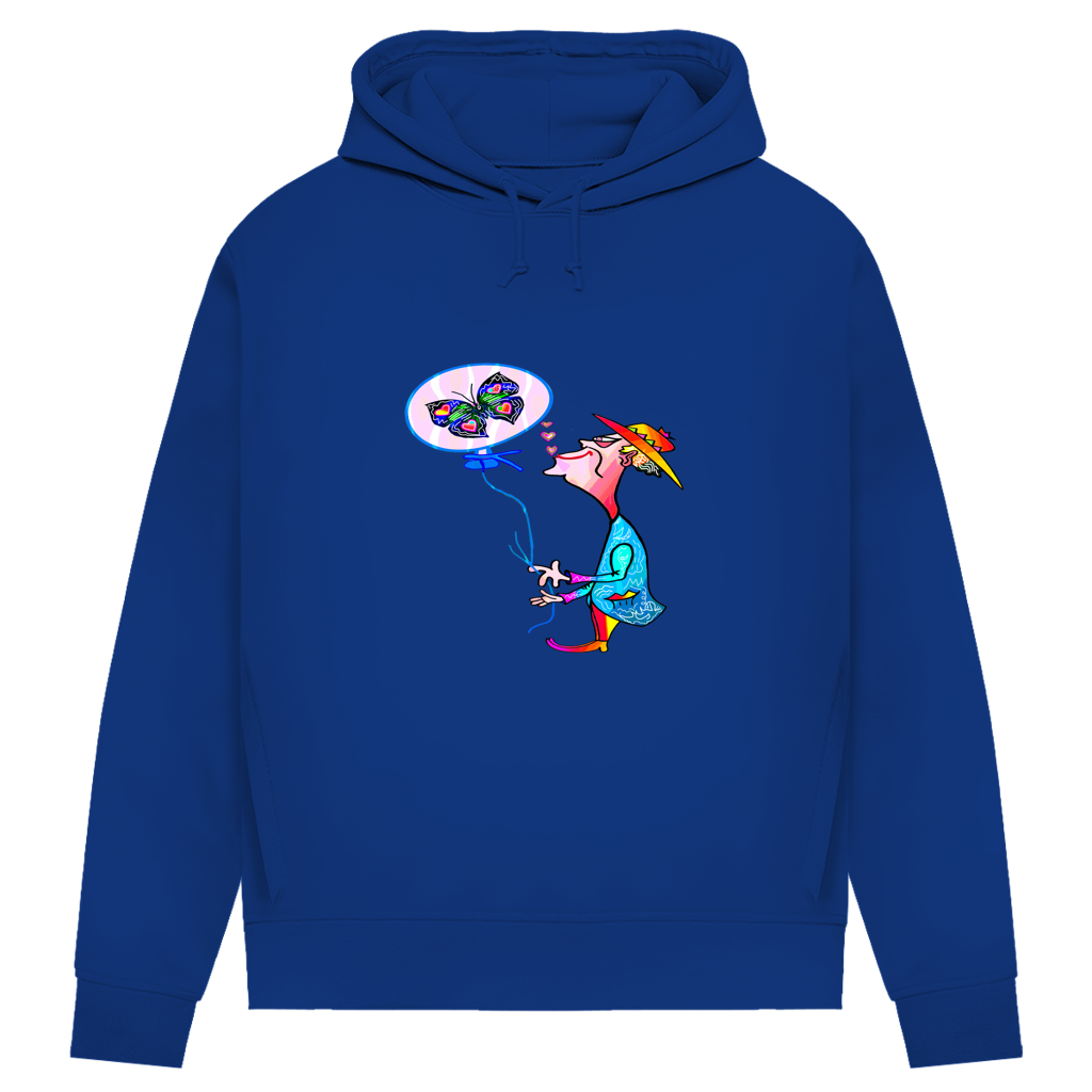 Damen Premium Bio Hoodie Ballonkünstler Manfred