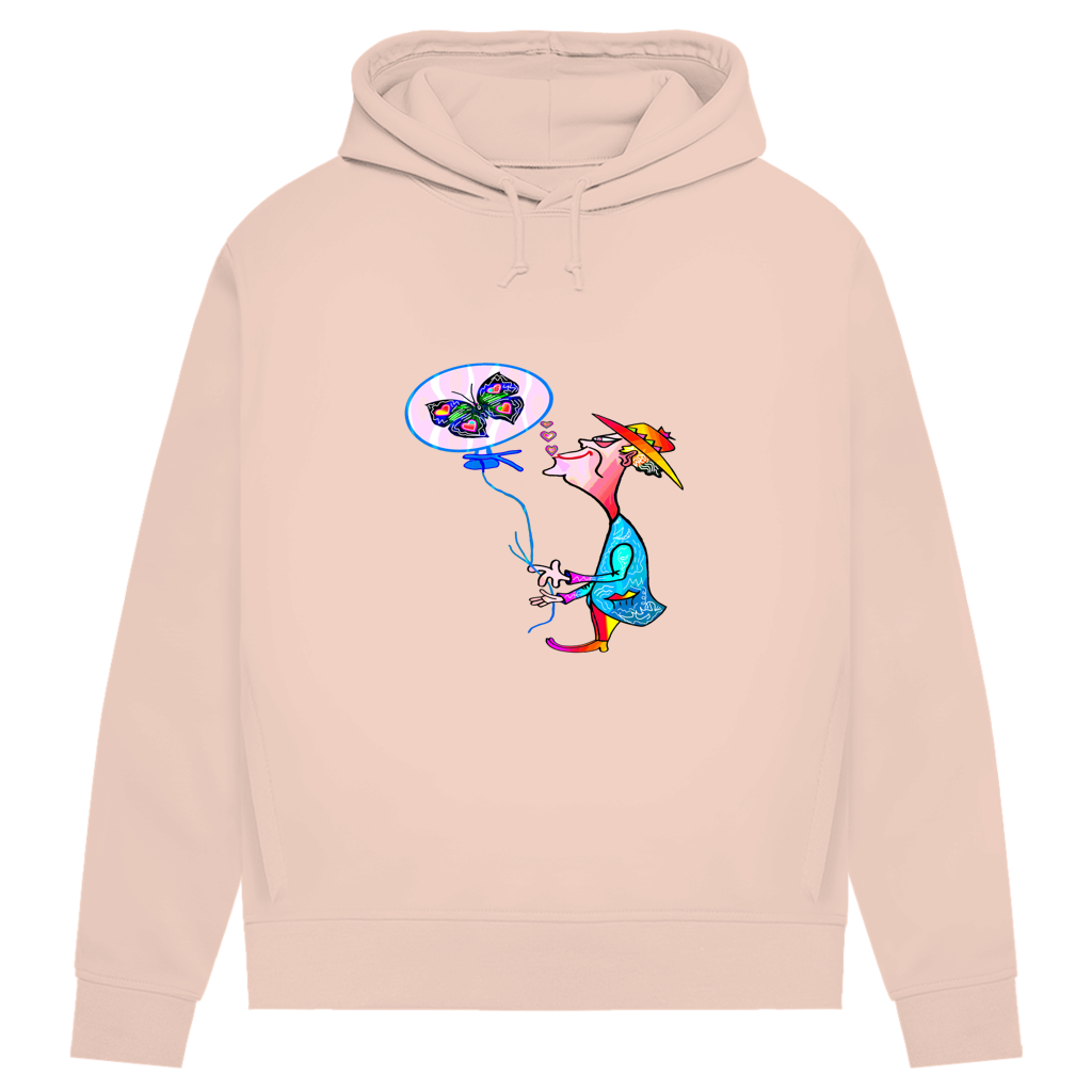 Damen Premium Bio Hoodie Ballonkünstler Manfred