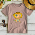 Damen Premium Bio T-Shirt Löwen König