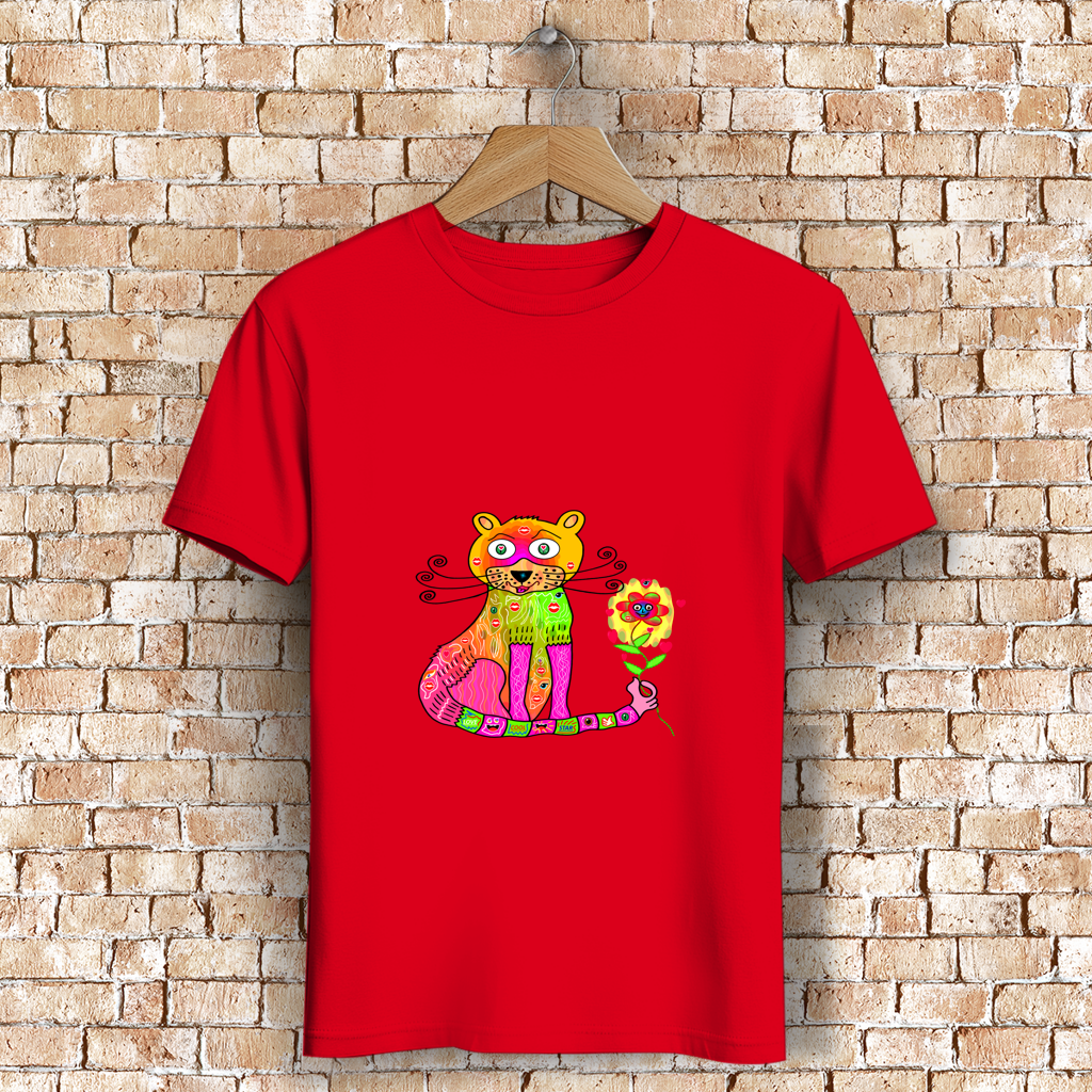 Herren Premium Bio T-Shirt Cats best friend