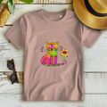 Damen Premium Bio T-Shirt Cats best friend