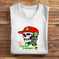 Damen Premium Bio V-Neck T-Shirt Good Money