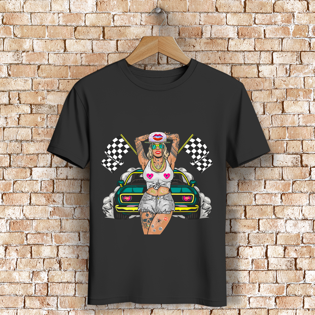 Herren Premium Bio T-Shirt Girl