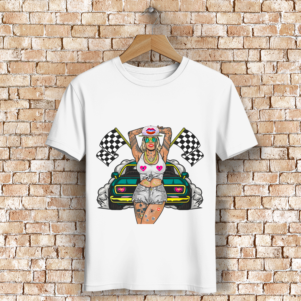 Herren Premium Bio T-Shirt Girl